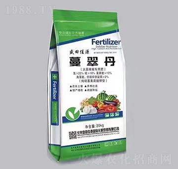 大蒜辣椒專用肥（純硫基黃腐酸鉀型）-蔓翠丹-五梁紅