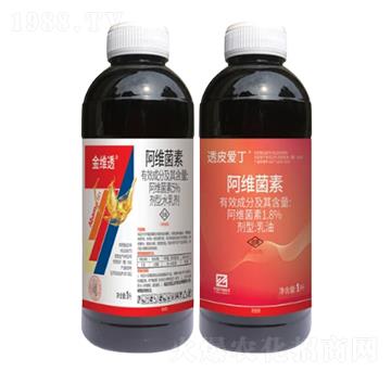 1.8%阿維菌素乳油（EC）-透皮愛丁+5%阿維菌素水乳劑-中基作物科學(xué)